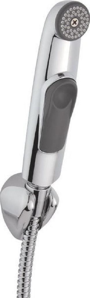 DELUXE Bidet-Handbrause mit Halter, ABS/Chrom