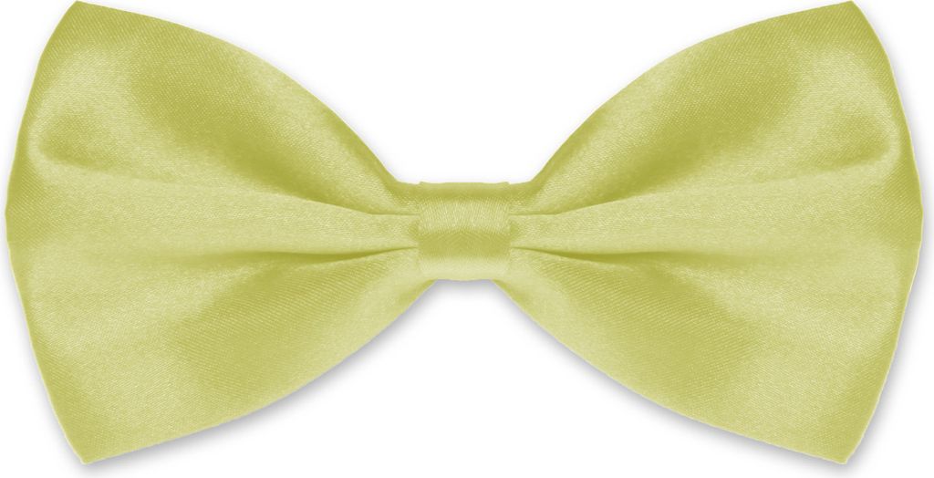 Fliege Herren Hochzeit Konfirmation Anzug Smoking Schleife Schlips verstellbar hellgelb