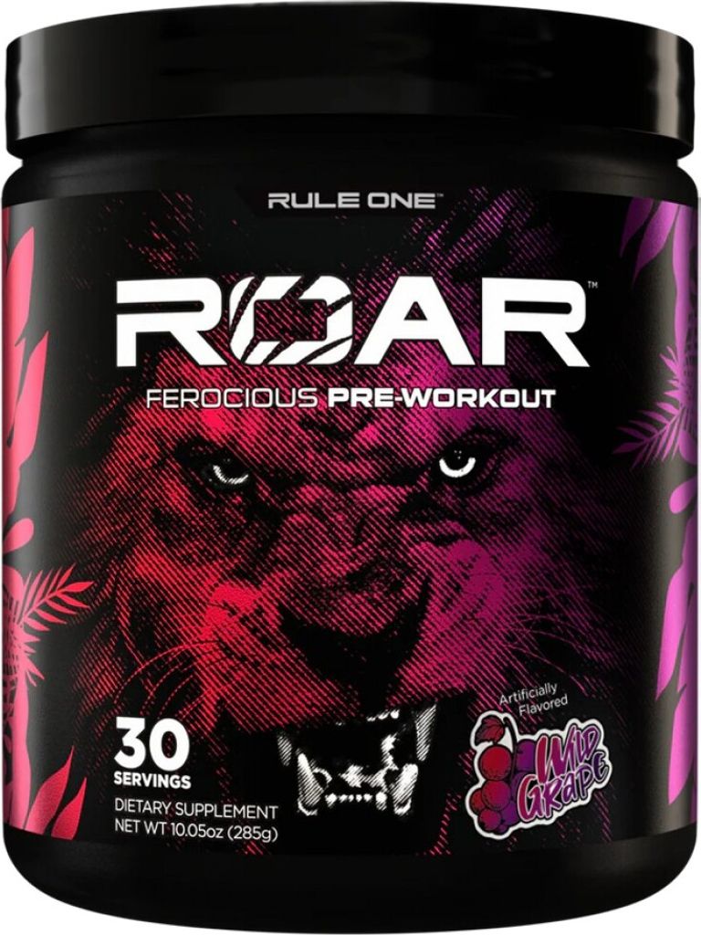 Rule1 R1 Roar (30 serv) Wild Grape - Pre-Workout - Pre-Workout Booster