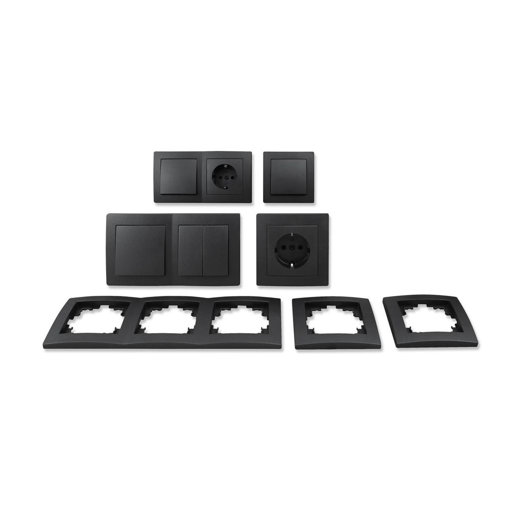 Schalter und Steckdosen Set McPower Flair "Flur", Produktbild 