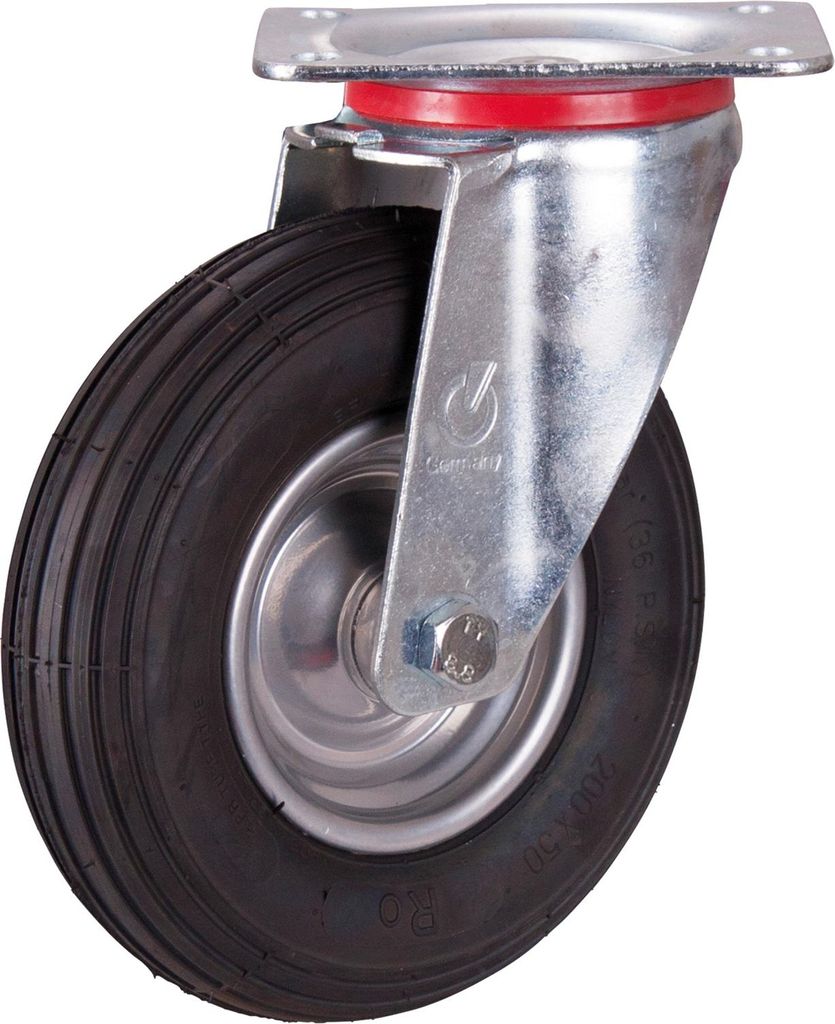 VARIOfit Lenkrolle mit Luftbereifung 200x50mm