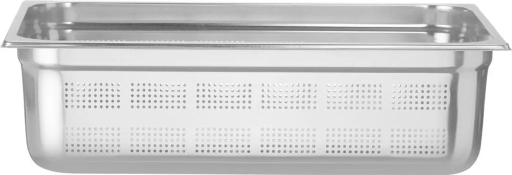 Contenitore HENDI GN 1/1 perforato, Profi Line, GN 1/1, 21L, grigio chiaro, (H)150mm