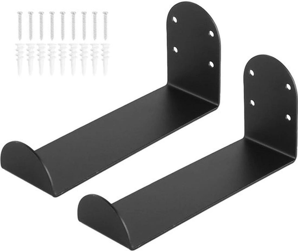 Unyqoos Wandplank für Surf- und Snowboards – sichere Aufbewahrungslösung aus rostfreiem Stahl