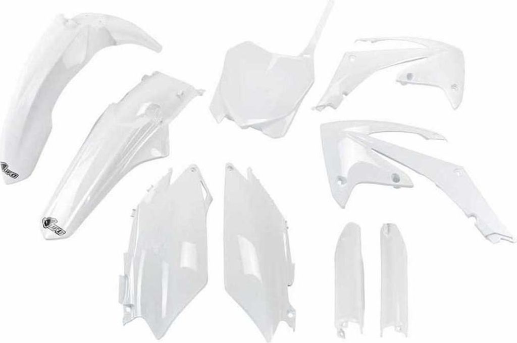 Ufo Honda Crf 250r/450r 2011-2013 No Usa Hokit114f-041 Fork Protectors & Plastikbausatz Weiß Weiß One Size