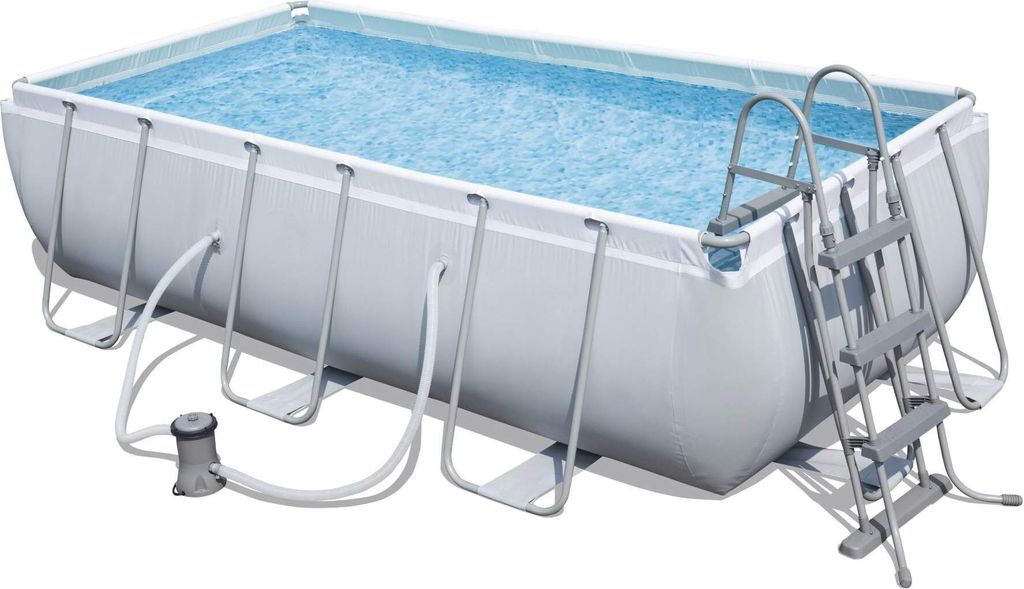 Bestway Pool Set eckig Power Steel 404 x 201 x 100 cm Produktbild