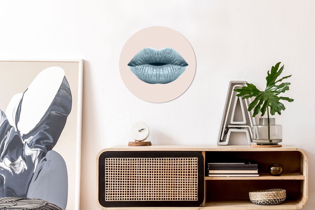 MuchoWow - Schlafzimmer - Bilder - Der Kreis - Kunst für die Wohnung - Plastik - Kunstdruck - Wandbild