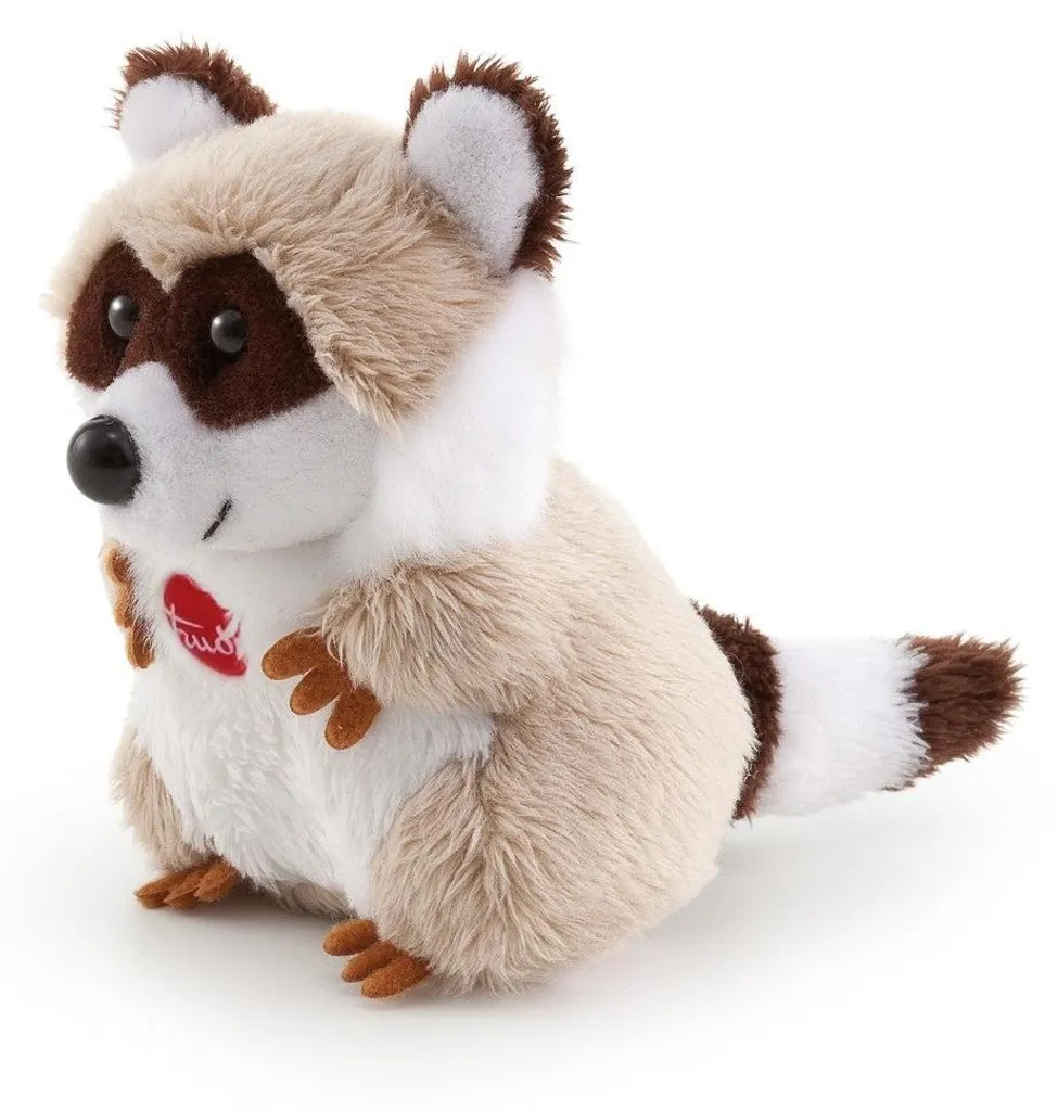 Petit Raton Laveur Trudi 9cm - Cadeau de Naissance et Doudou de Voyage