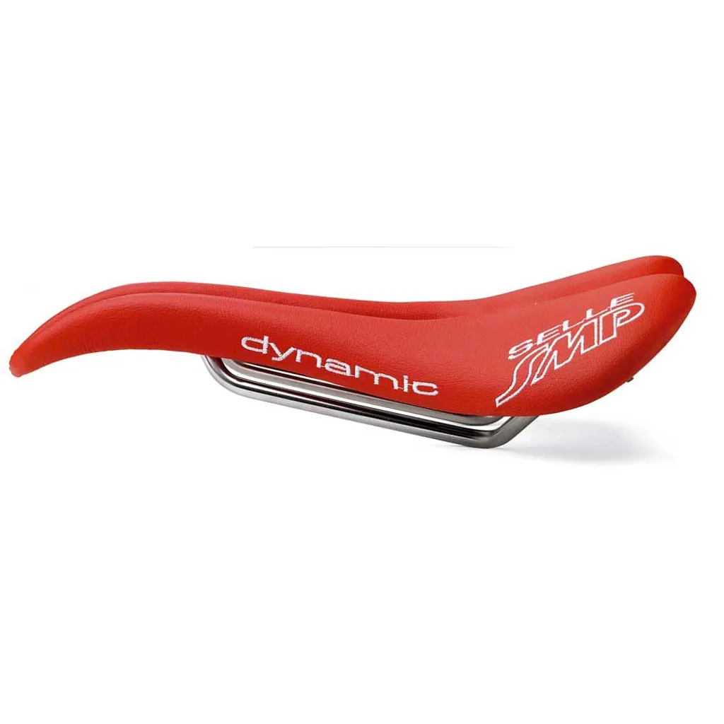 Selle SMP Dynamic Design Ergonomique et Canal Central Ouvert Rouge Pro - 4