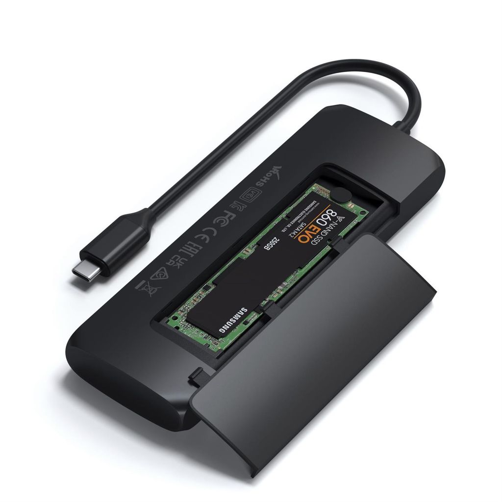 Satechi ST-UCHSEM, Przewodowa, USB 3.2 Gen 2 (3.1 Gen 2) Zdjęcie produktu 