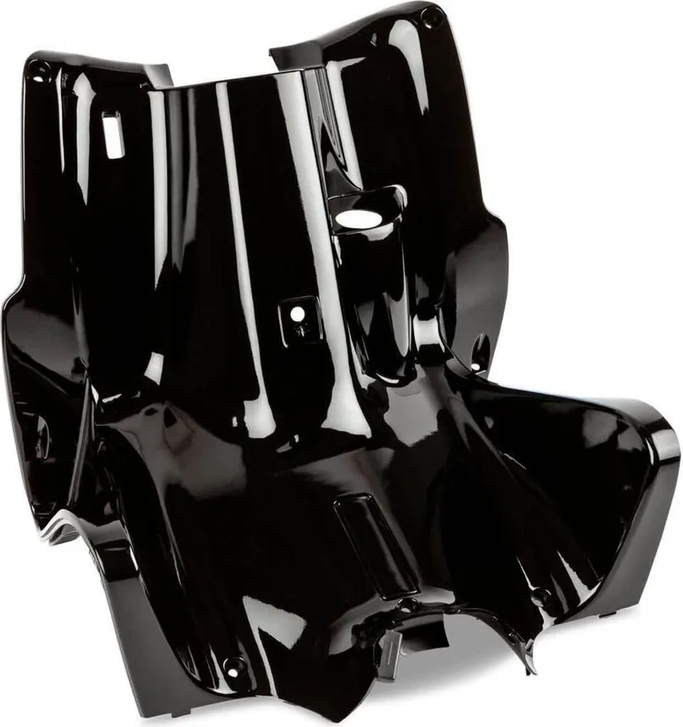 Repose-pieds Yamaha Aerox noir en ABS haute densité pour modèles 2013