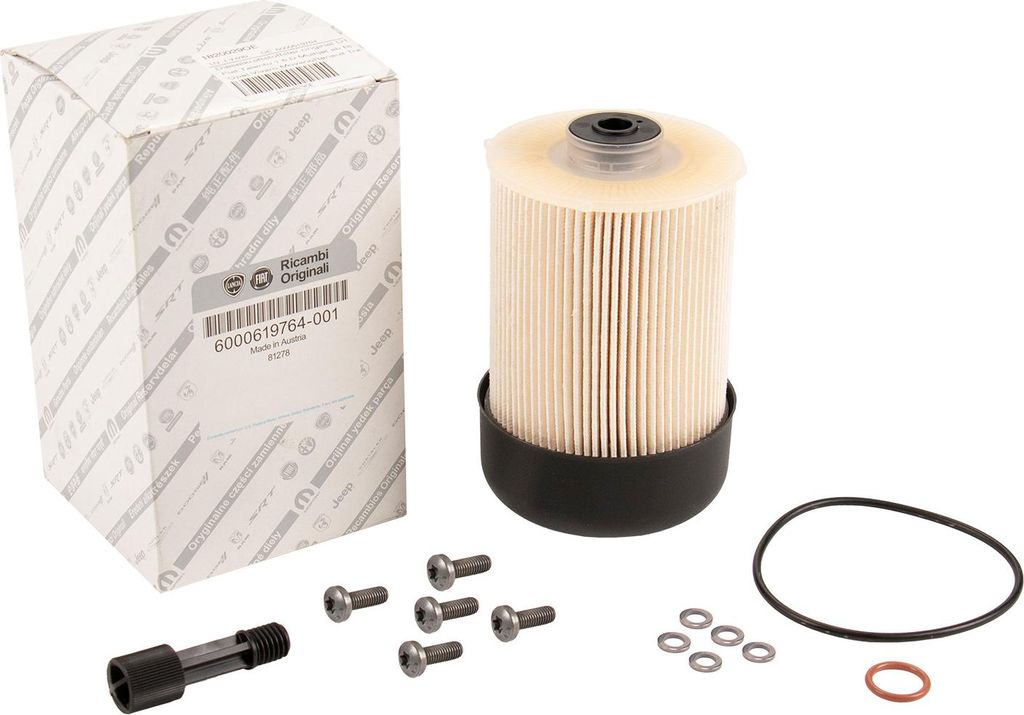 Fiat Dieselkraftstoffilter original D1=89,2 D2=84,5 H=141,8 mm 6000619764