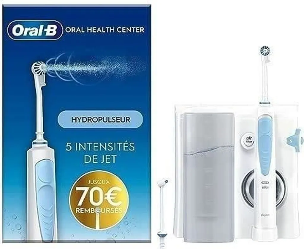 Oral-B OxyJet avec technologie microbulles - Système nettoyage bucco-dentaire