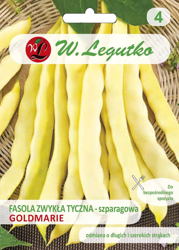 Nasiona fasoli Goldmarie 10g - W.Legutko Zdjęcie produktu 