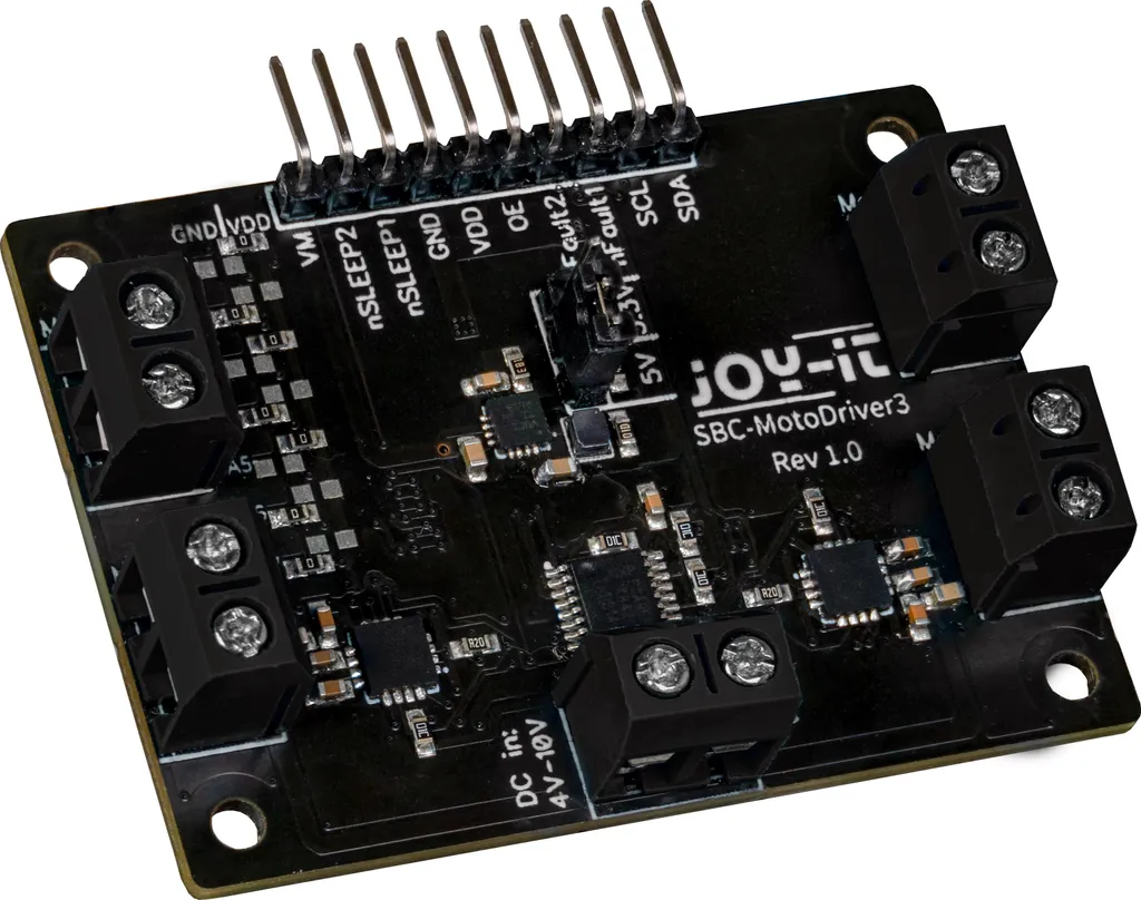 Pilote de moteur pour automatisation et robotique JOY-IT MotoDriver