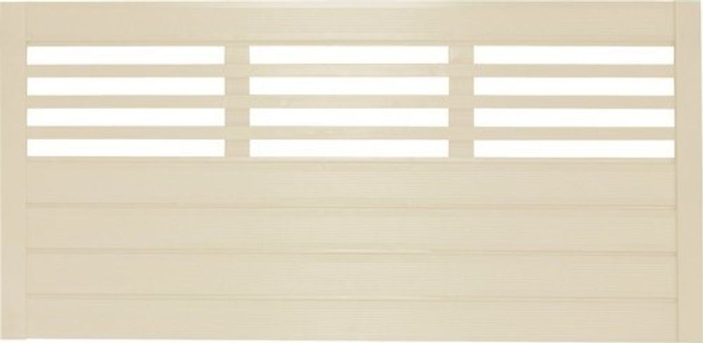 Vorgartenzaun Konsta Style 180 x 90 cm, natur