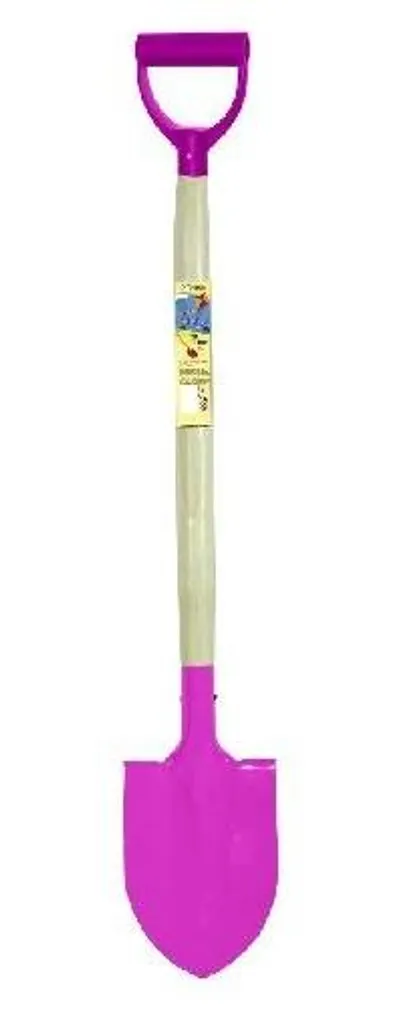 Pelle à sable Rose 67cm Robuste Summertime - Manche Long Ergonomique