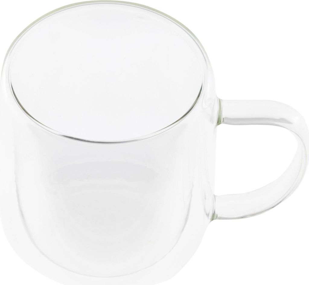 Teeglas 500ml, 2er Set doppelwandig, ca. 10 x 12cm Produktbild 