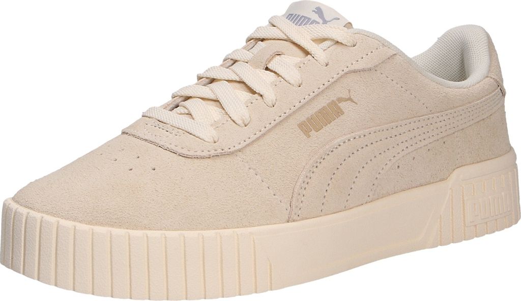 Puma Damen Sneaker, beige(sugaredalmondpumagold (005)), Gr. 8