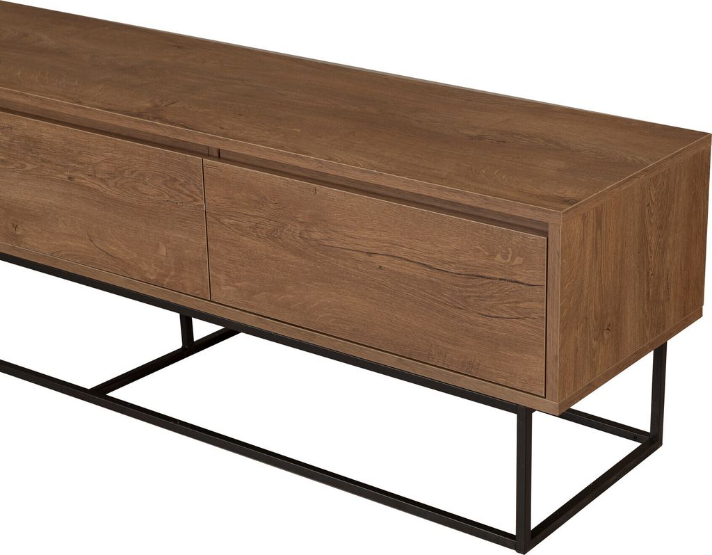 Skye Decor, Milo- Milo 180SPH, Nussbaumfarbe,Schwarz, Produktbild 3