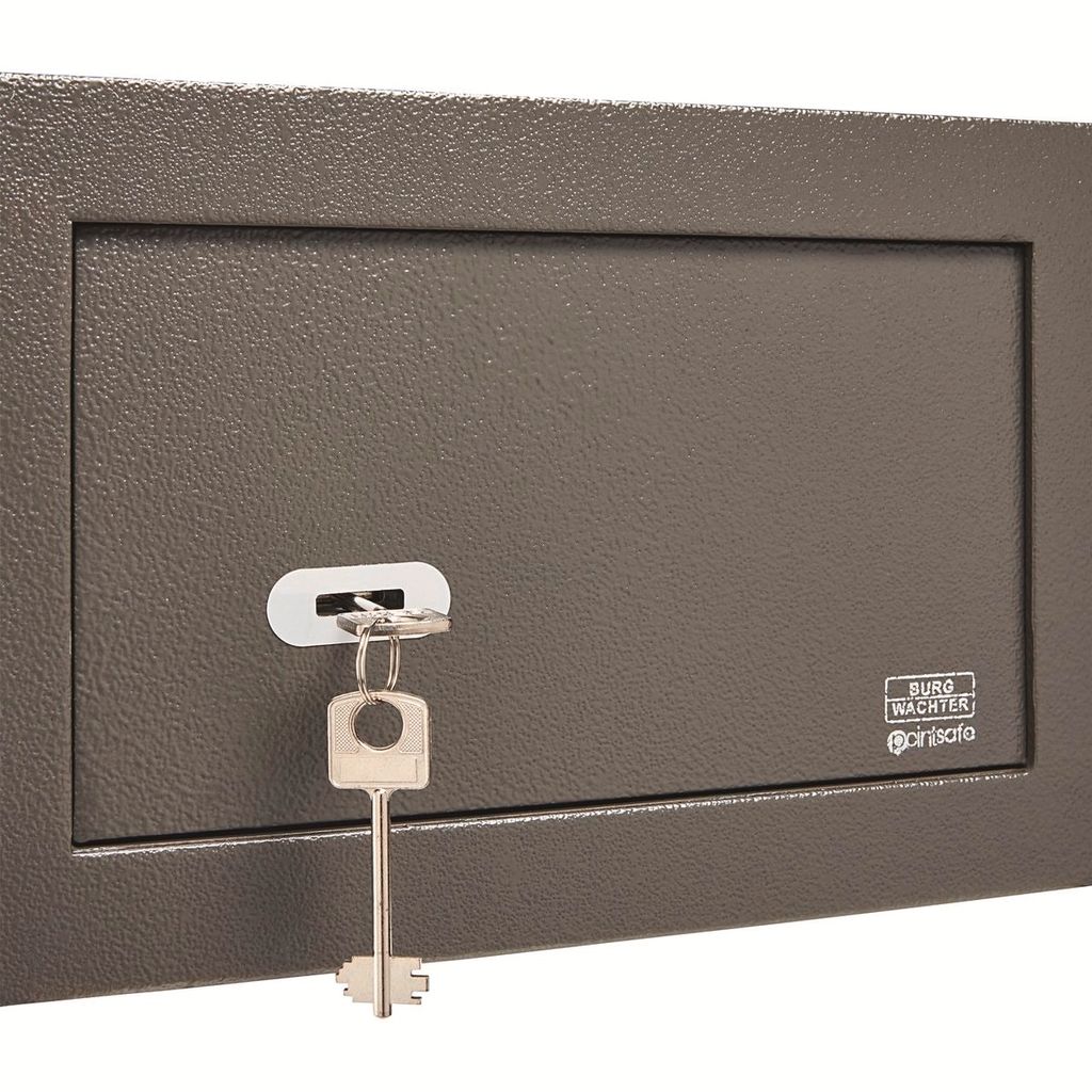 BURG-WÄCHTER Wandtresor PointSafe PW 2 S mit Schlüssel, zum Einmauern