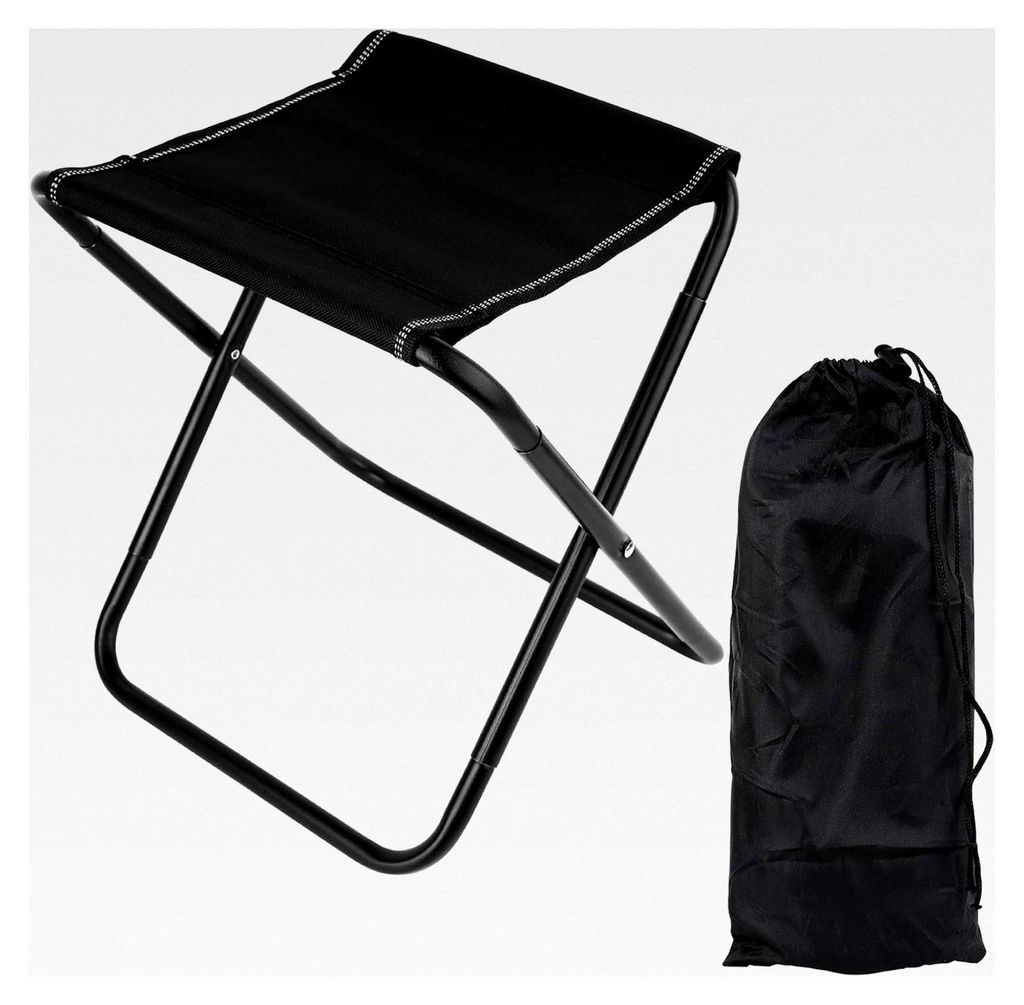 Faltbarer Campinghocker, 31 cm tragbarer Klapphocker, Mini Sitzhocker, Klappstuhl, Fußhocker, Falthocker für Outdoor Reisen und Garten