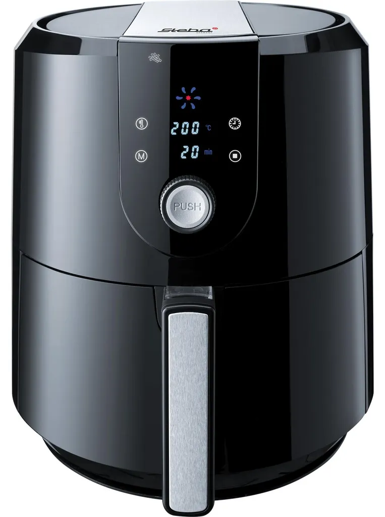 Friteuse à air chaud 5.2L Steba HF5000 XL Noir - Grande capacité et rapidité
