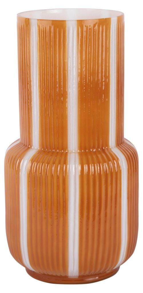 VASE Rayado Retro - Gelb - 31,5/31,5/32,5 cm