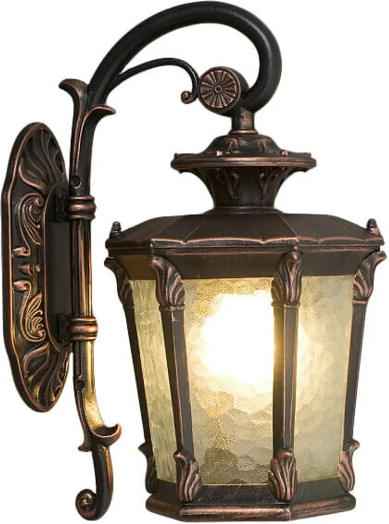 Applique murale bronze E27 anticorrosion pour éclairage extérieur durable