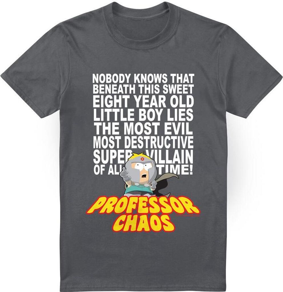 South Park - T-Shirt für Herren TV7228 (M) (Holzkohle)