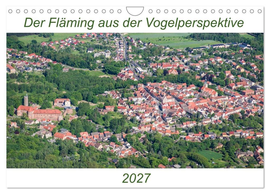 Der Fläming aus der Vogelperspektive (Wandkalender 2027 DIN A4 quer), CALVENDO Monatskalender