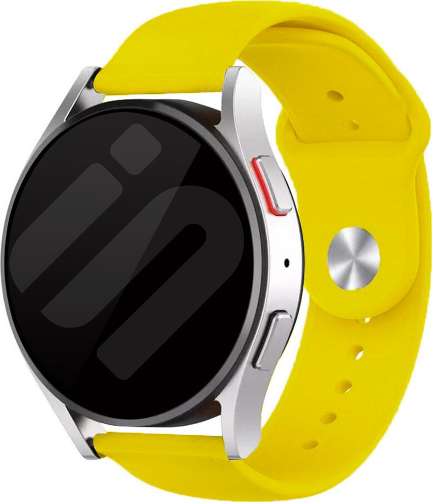 Strap-it Samsung Galaxy Watch 6 Classic 43mm Sport Armband (Gelb)