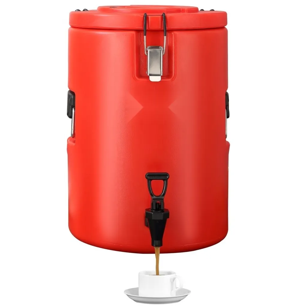 Dispenser Termico 17,2L per Catering - Acciaio Inossidabile Round