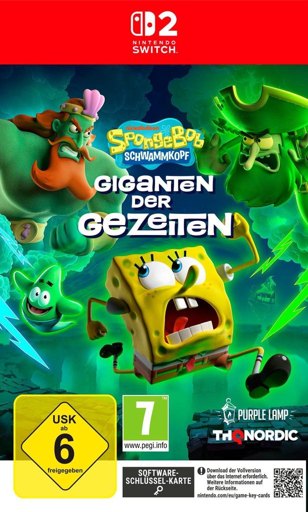 THQ Nordic Spongebob: Giganten der Gezeiten Produktbild 
