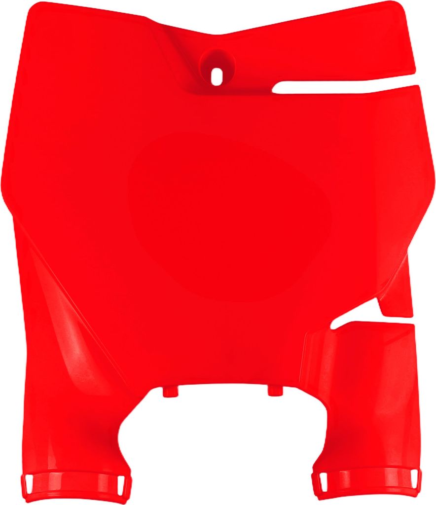 Startnummerntafel UFO PLAST Verkleidung Frontnummerntafel, Farbe:rot OEM