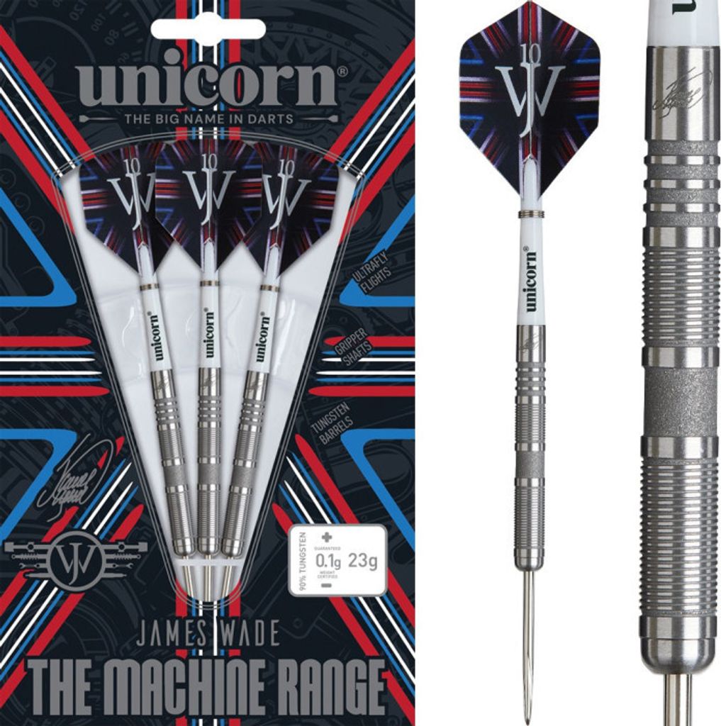 Unicorn "The Maschine" James Wade 2025 Steel Tip 90% Tungsten / 1 Satz / 25 Gr.