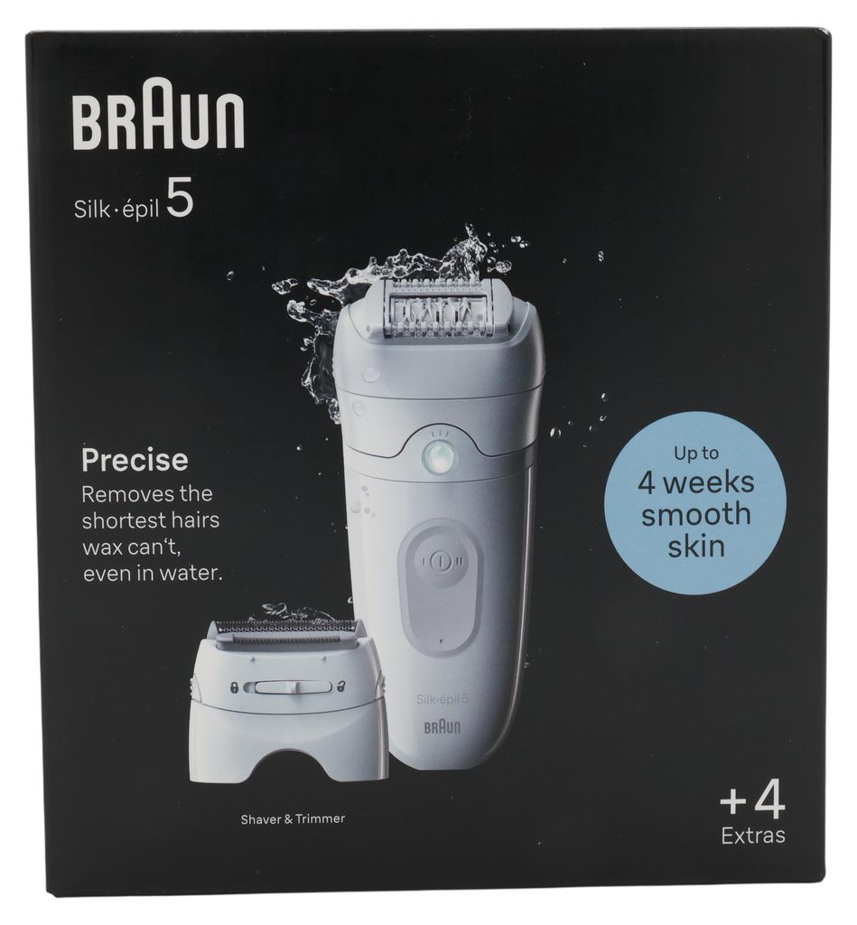 Braun Silk-épil 5 5-041, Bílá, 28 pinzeta/pinzety, Obrázek produktu 