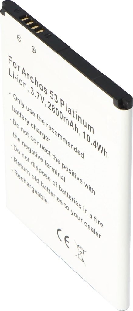 Akku passend für den Archos 53 Platinum Akku AC53PL Li-Polymer 2800mAh