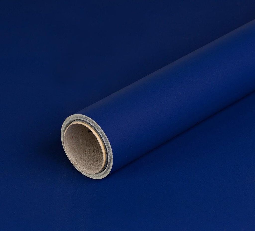 Papier cadeau bleu et argent 0,70 x 10 m, imprimé Image du produit 