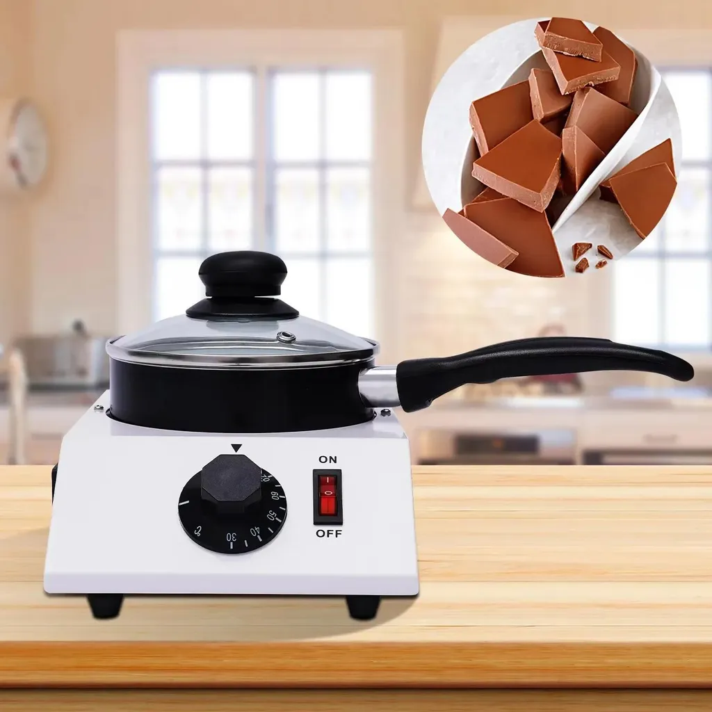 Machine à tempérer le chocolat 30-85°C - Chauffe douce 40W cuve noire