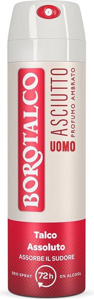 Deodorante Spray 150ml Asciutto Ambra - Borotalco