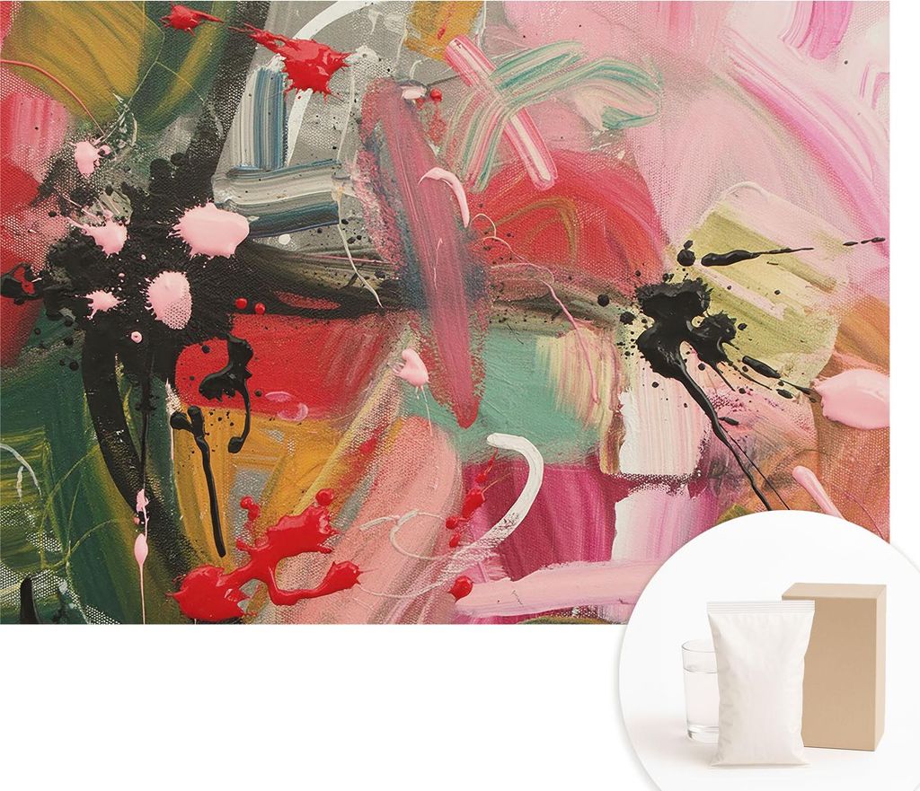 Fototapete - Wandbilder für Wohnzimmer - 208x146 cm - Dekorative Wandfolie - Modernes Design für Wanddekoration - Tapeten für Innenräume - Farb...