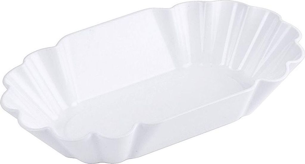 Pommes frites-Schale 14 cm / weiß Produktbild 
