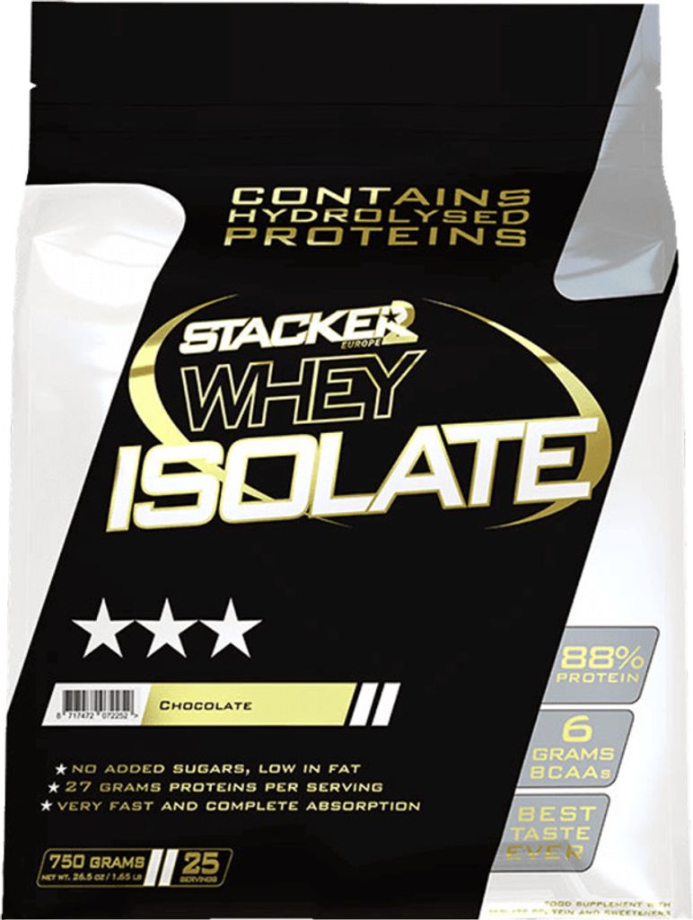 Stacker2 Whey Isolate (750g) Chocolate - Eiweiße - Produktbild 