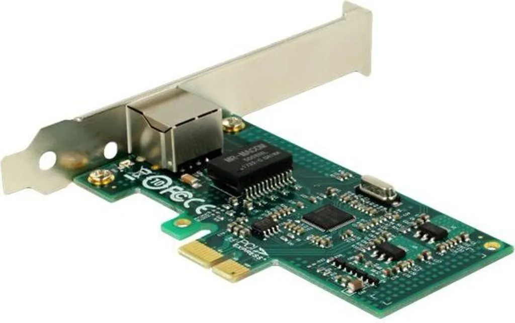 DeLock Scheda Rete Gigabit Ethernet PCIe | Soluzione IT Low-Profile