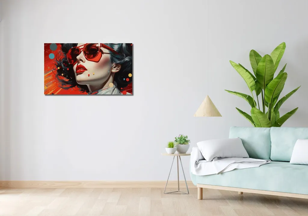Quadro 90x50 cm Visione del futuro - 2