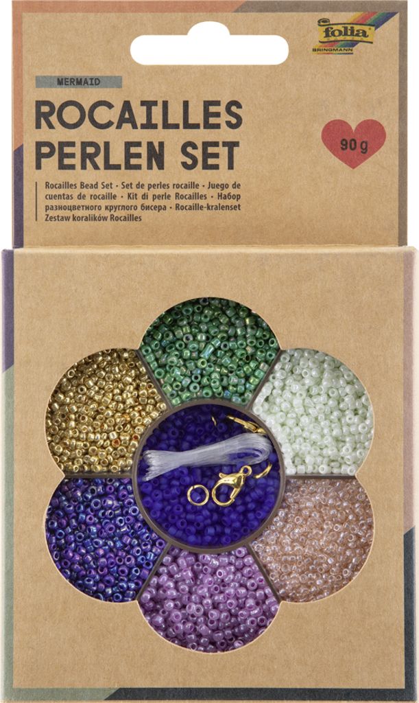 folia Rocailles-Perlen-Set MERMAID Produktbild 