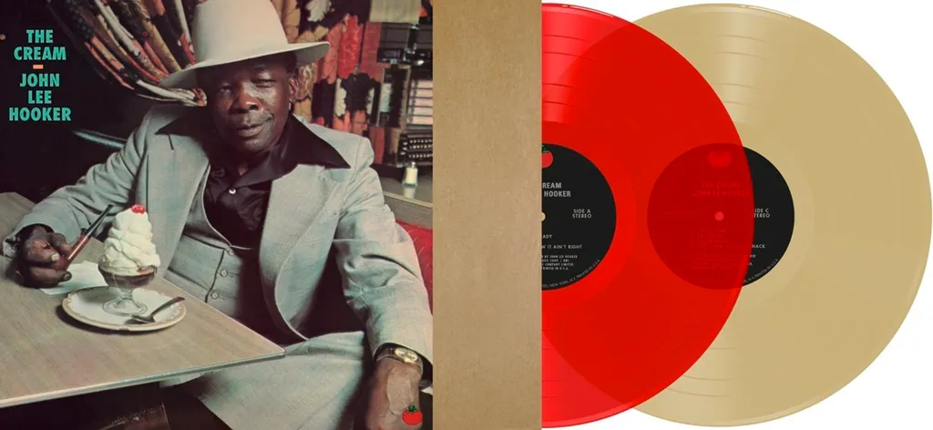 John Lee Hooker The Cream Vinyle Rouge Cerise Edition Collector Limitée