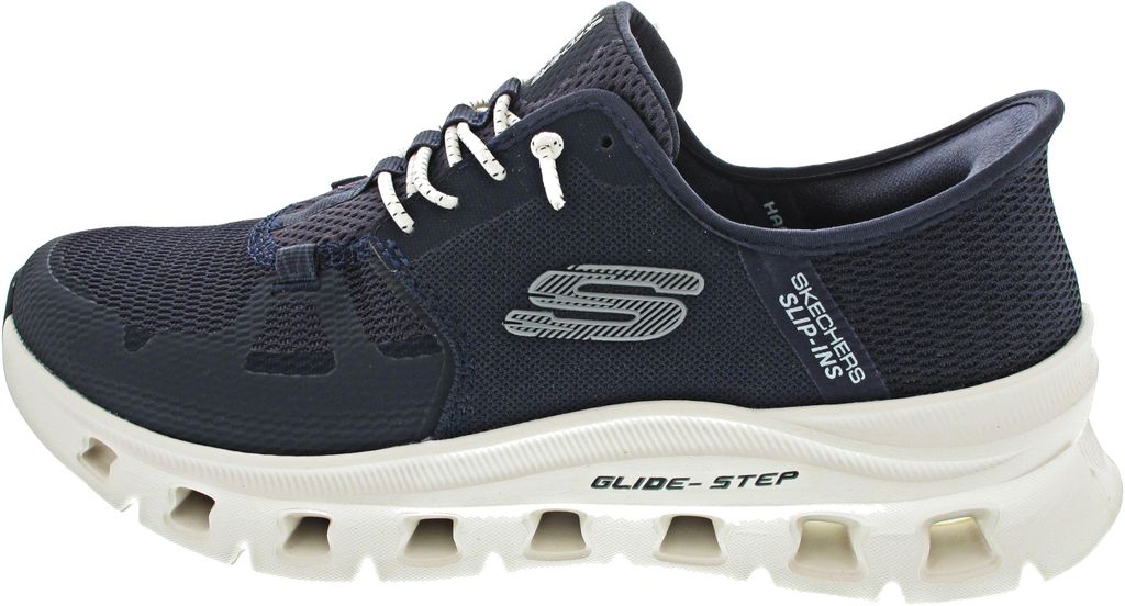 Skechers Sneakers 232930-NVY in Navy Mesh/Hotmelt color Image du produit 