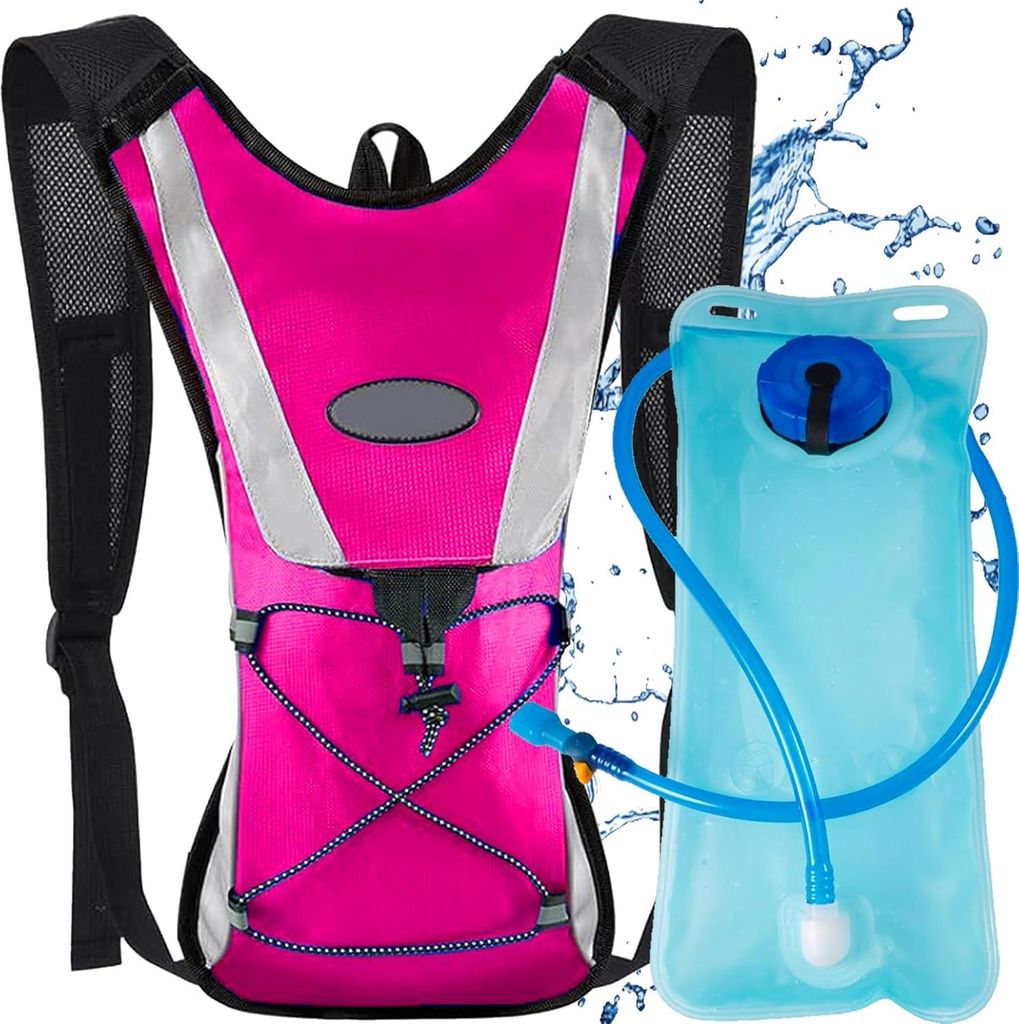Lichtgewicht Laufweste Hydrationsrucksack mit Wasserblase und reflektierendem Design für Trailrunning und Marathon - XFLYP