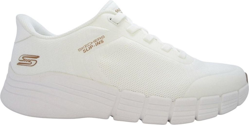 Skechers Halbschuhe für Herren, mit der Modellnummer 118130WHT, in der Farbe Weiß